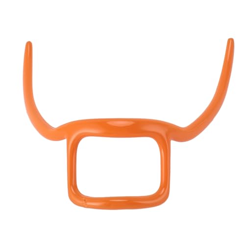 Tyenaza Bartformer, Haarpflege, vielseitiges tragbares Formwerkzeug, Gesichtshaar-Styling-Vorlage für Männer (Orange) von Tyenaza