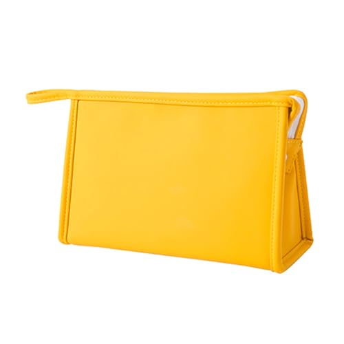 Tyenaza Make -up -Handtasche, Süßigkeiten Farbe PU Leder Multifunktional Frauen Mädchen tragbare Kosmetikbeutel für Reisen von Tyenaza