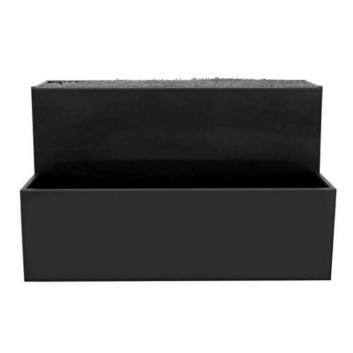 Tyenaza Scissors Stand, Friseur Clips Box Schere Storage Box Organizer großer Kapazität Salon Friseurzubehör Accessoires (Black) von Tyenaza