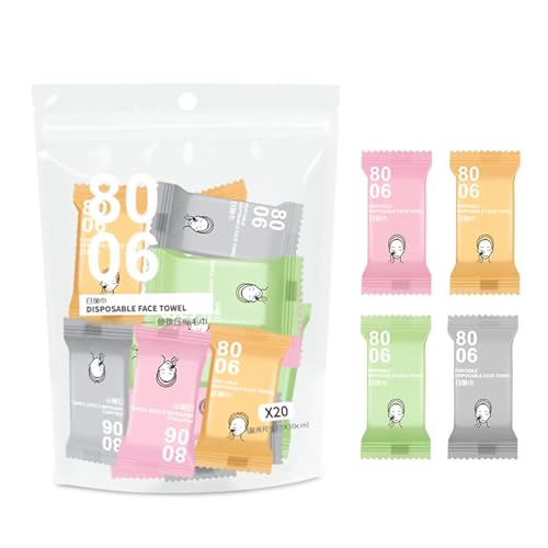 Tyenaza komprimiertes Handtuch, pflanzliche Fasern verdickte Gesichtsreinigungsreinigung Tragbares Einweghandtuch für Reisebereich Camping -Wanderungen im Freien im Freien, der von Tyenaza