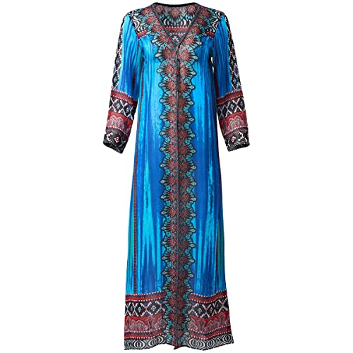 Tyidalin Damen Spitzen Cardigan Sommer Maxi Lang Strandkleid Strandponcho Pareo Elegant (Farbe 12, Einheitsgröße) von Tyidalin