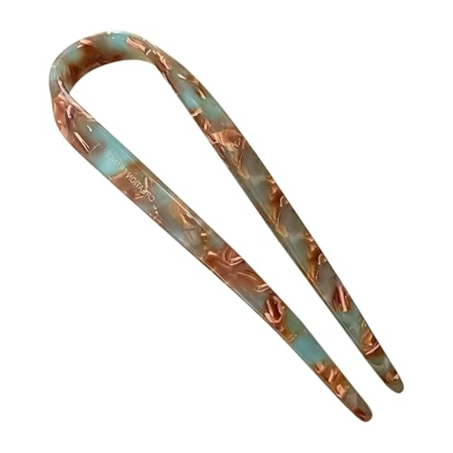Tyinerc Französische Haarnadel, französische U-förmige Haarnadel | Haarspange Haarnadel Haarnadel Frisierstäbe | Vintage Flexible Haar-Accessoires für Frauen Mädchen von Tyinerc