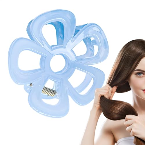 Tyinerc -Krallen-Clips, Haarspangen - Jelly Haar-Snap-Clips,Künstlerische Haarspangen mit muster, rutschfeste -Haarspange, modisch für Frauen und Mädchen von Tyinerc