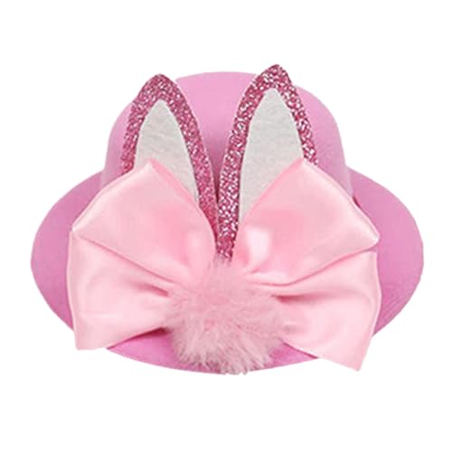Tyinerc Ostern Haarschleife Clips,Osterhase Haarspange | Haar-Accessoires, dekorative Zylinder-Haarspangen - Bequeme Osterdekoration für die Osterparty von Kindern und Mädchen von Tyinerc