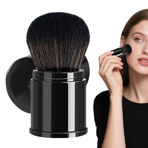 Tyinerc Puderpinsel | einziehbarer Rougepinsel | Multifunktionaler Kosmetik-Applikator für Rouge und Foundation, Make-up-Zubehör für Frauen von Tyinerc