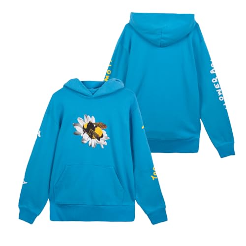 Tyler, The Creator Herren Flower Boy Hoodie Kapuzenpullover, Königsblau, Small von Tyler, The Creator