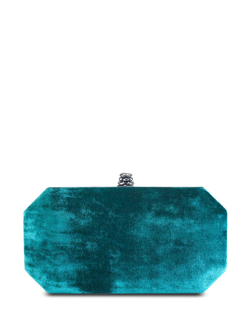 Tyler Ellis Kleine Perry Clutch - Blau von Tyler Ellis