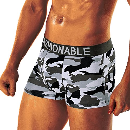 Herren Boxershorts Niedrige Taille Sexy Unterwäsche Männer Slips G-Strings Atmungsaktiv Bulge Briefs Pack Lustige Thong T-Back Dessous Erotik Erotische Reizwäsche Jockstraps Höschen Unterhosen von Tyoby