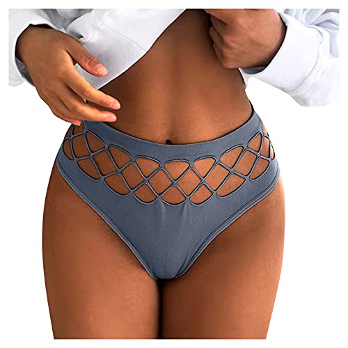 Unterhosen Baumwolle Damen Unterwäsche Slip Große Stretch Hipster Nahtlos Hoher Taille Atmungsaktive Slips Weich Panties Mit Bikinislips Baumwolle Komfortabel Mittel Taille Panties von Tyoby