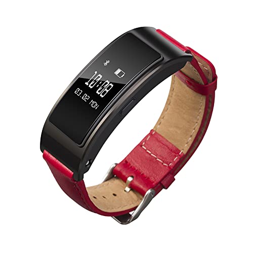 Tyogeephy Armband Kompatibel mit Huawei Watch Fit mini/Band B7/B6/B3, Damen Herren Hochwertiges Leder Uhrenarmbänder, Metallschnalle Atmungsaktiv Ersatzarmband Kompatibel mit Huawei Talkband B7 von Tyogeephy