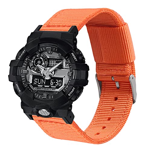 Tyogeephy Nylon Uhrenarmband Kompatibel mit Casio G-SHOCK GA-150 800 DW5600 6900 GD-110 G-8900 GLS8900 Armband Sports Armbänder Gürtel Tyogeephy Nylon Uhrenarmband Kompatibel mit Casio G-SHOCK GA-150 800 DW5600 6900 GD-110 G-8900 GLS8900 Armband Sports Armbänder Gürtel von Tyogeephy