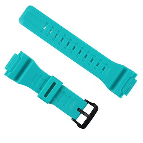 Tyogeephy Silikon Armband Kompatibel mit Casio AQS810 AQ-S810/AEQ-110/W735H/STL-S100, Band Ersatz Uhrenarmband für Casio AQS810 von Tyogeephy