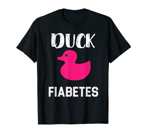 Duck Fiabetes Funny Diabetic Typ 1 Diabetes T1D Frauen Mama T-Shirt Duck Fiabetes Funny Diabetic Typ 1 Diabetes T1D Frauen Mama T-Shirt von Type 1 Diabetes Awareness T1D Accessories Apparel
