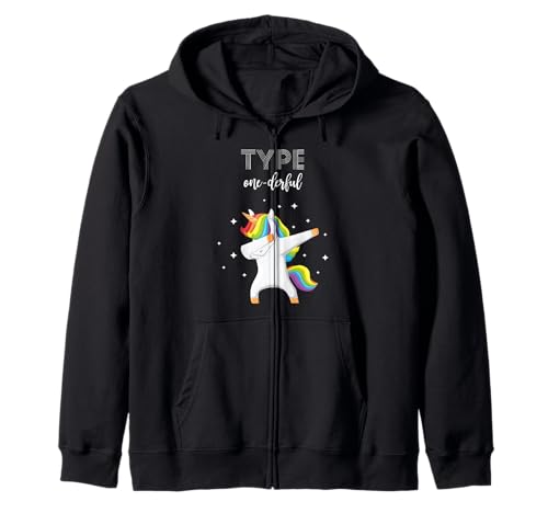 Typ Onederful Dabbing Einhorn Diabetes Bewusstsein Kinder Kapuzenjacke Typ Onederful Dabbing Einhorn Diabetes Bewusstsein Kinder Kapuzenjacke von Type 1 Diabetes Awareness T1D Apparel Co.