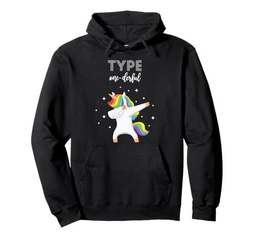 Typ Onederful Dabbing Einhorn Diabetes Bewusstsein Kinder Pullover Hoodie Typ Onederful Dabbing Einhorn Diabetes Bewusstsein Kinder Pullover Hoodie von Type 1 Diabetes Awareness T1D Apparel Co.