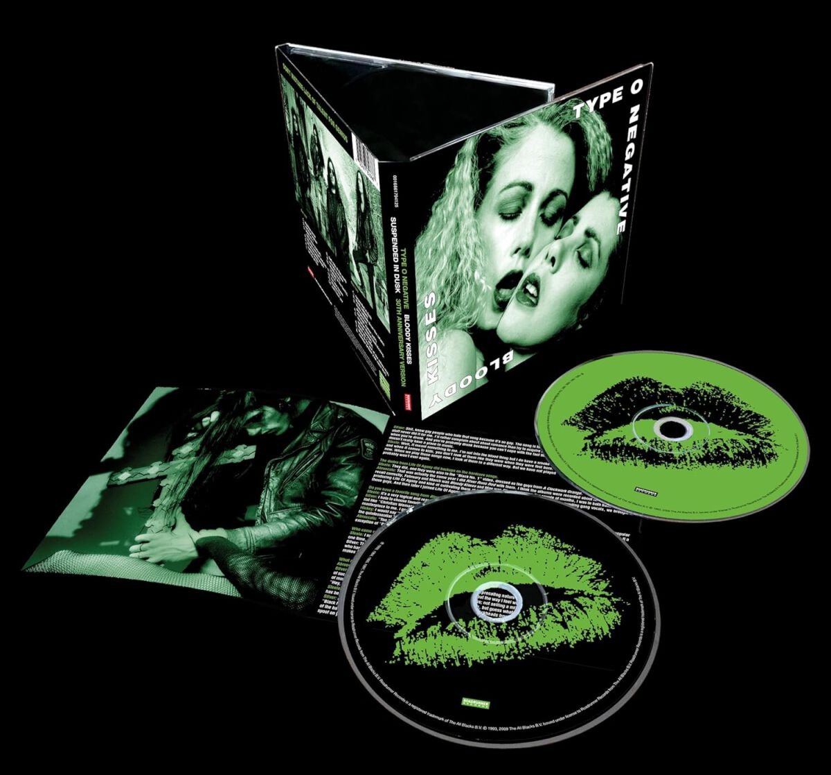 Type O Negative Bloody Kisses CD multicolor von Type O Negative