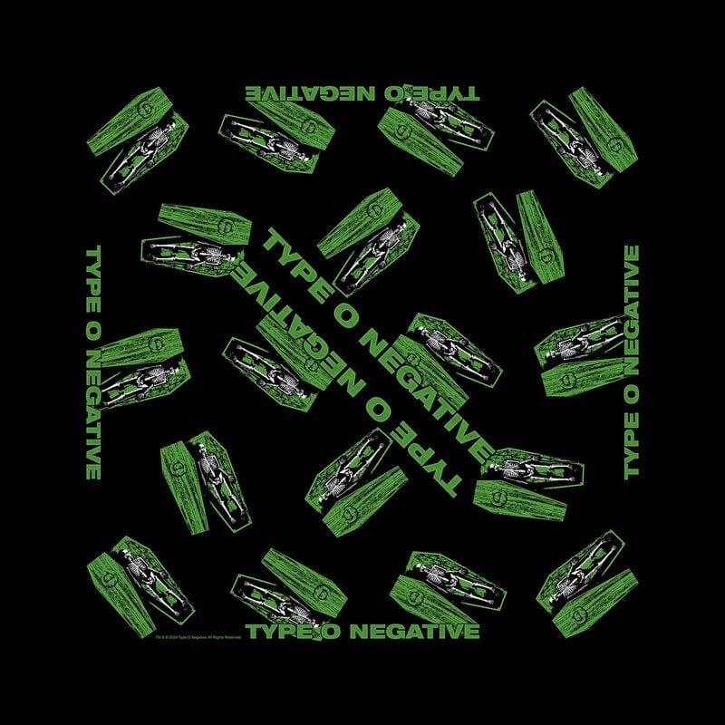 Type O Negative Coffins Tuch schwarz von Type O Negative