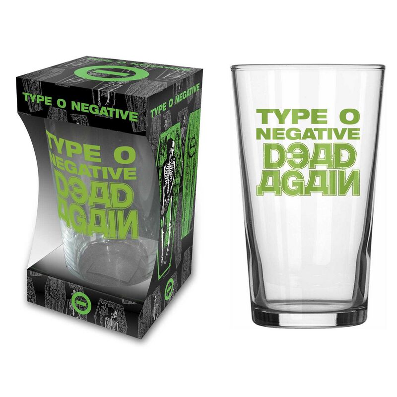 Type O Negative Dead again Bierglas klar Type O Negative Dead again Bierglas klar von Type O Negative