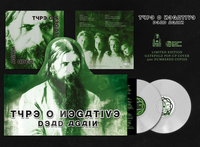 Type O Negative Dead again LP multicolor von Type O Negative