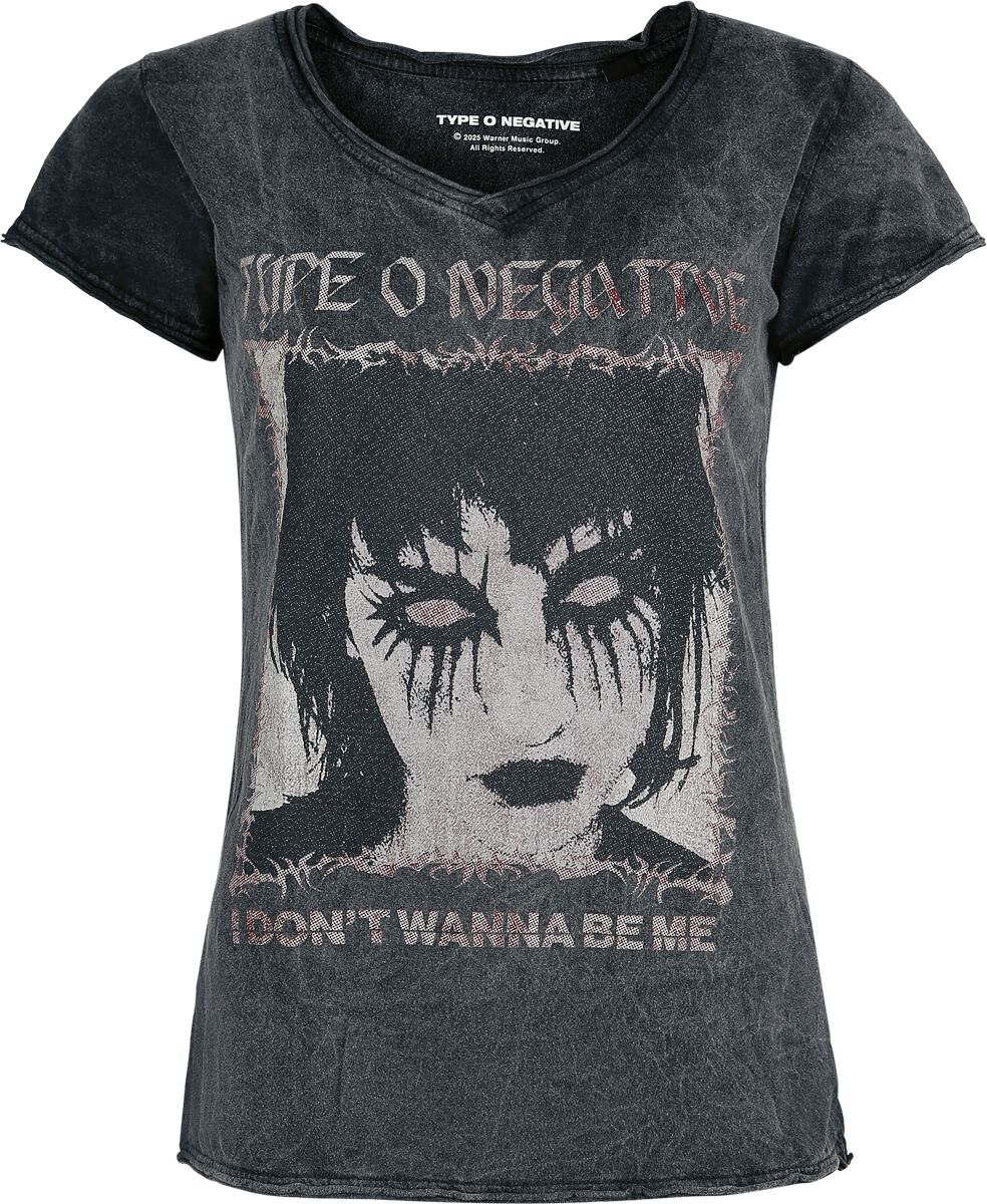 Type O Negative I Don't Wanna T-Shirt anthrazit in L Type O Negative I Don't Wanna T-Shirt anthrazit in L von Type O Negative