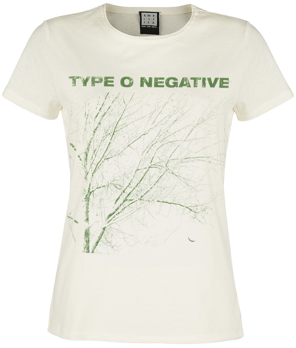 Type O Negative T-Shirt - Amplified Collection - Green Tree - S bis XL - für Damen - Größe L - altweiß - Lizenziertes Merchandise! Type O Negative T-Shirt - Amplified Collection - Green Tree - S bis XL - für Damen - Größe L - altweiß - Lizenziertes Merchandise! von Type O Negative