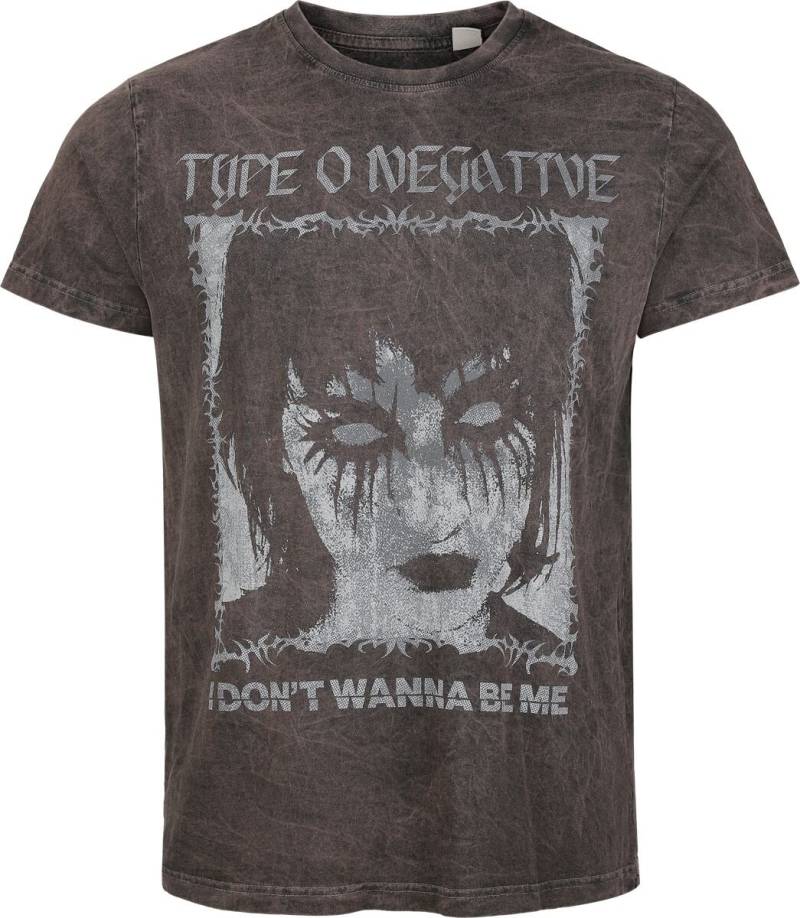 Type O Negative T-Shirt - I Don't Wanna - S bis XL - für Männer - Größe S - grau  - EMP exklusives Merchandise! von Type O Negative