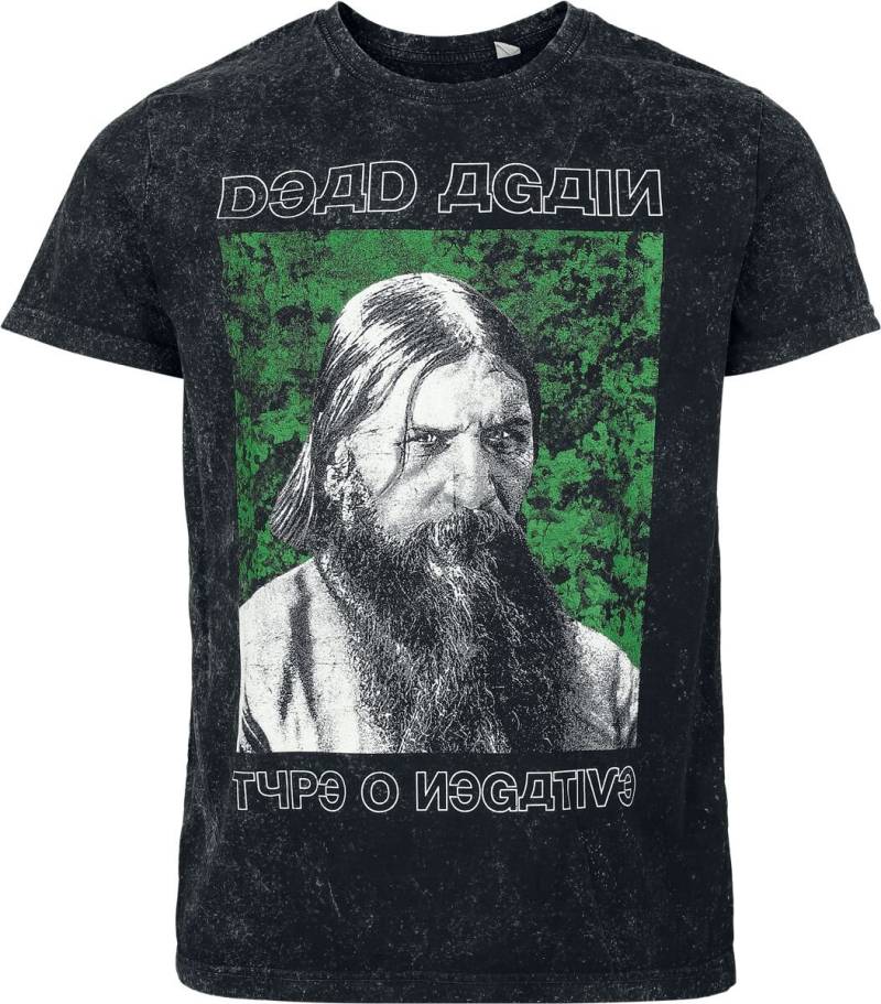 Type O Negative T-Shirt - Rasputin - S bis 3XL - für Männer - Größe M - anthrazit  - EMP exklusives Merchandise! von Type O Negative