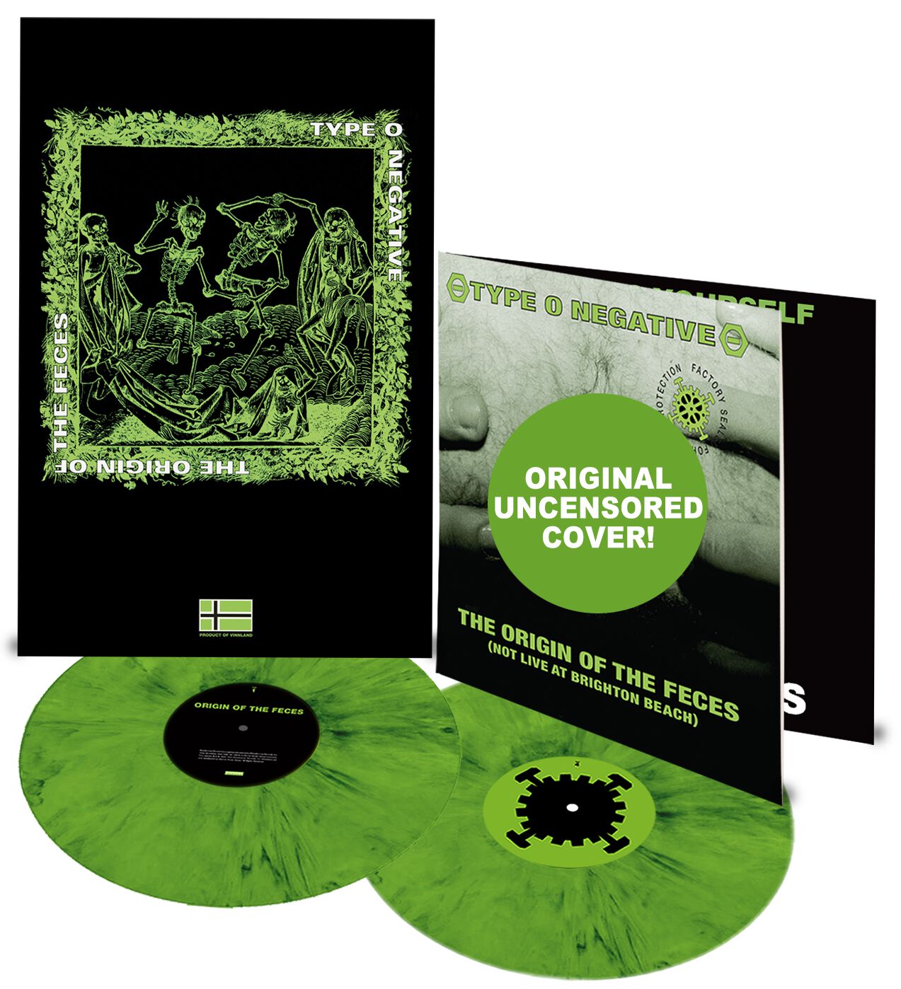 Type O Negative The origin of the feces LP farbig von Type O Negative