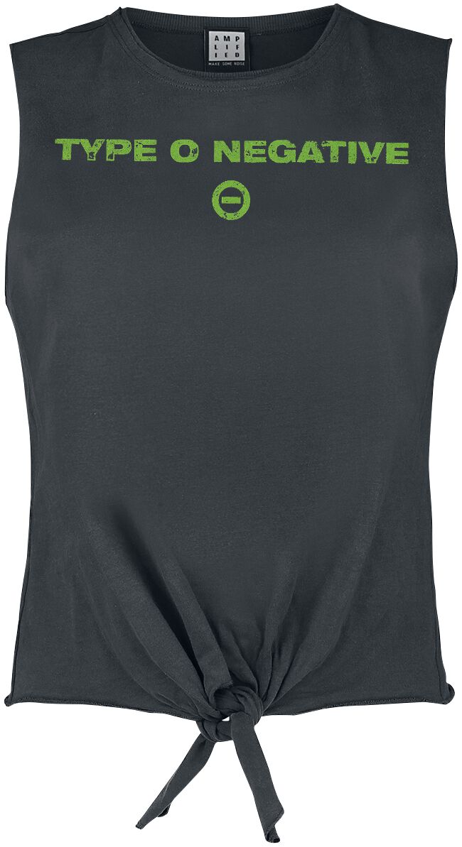 Type O Negative Top - Amplified Collection - Sun - S bis XL - für Damen - Größe M - charcoal - Lizenziertes Merchandise! Type O Negative Top - Amplified Collection - Sun - S bis XL - für Damen - Größe M - charcoal - Lizenziertes Merchandise! von Type O Negative