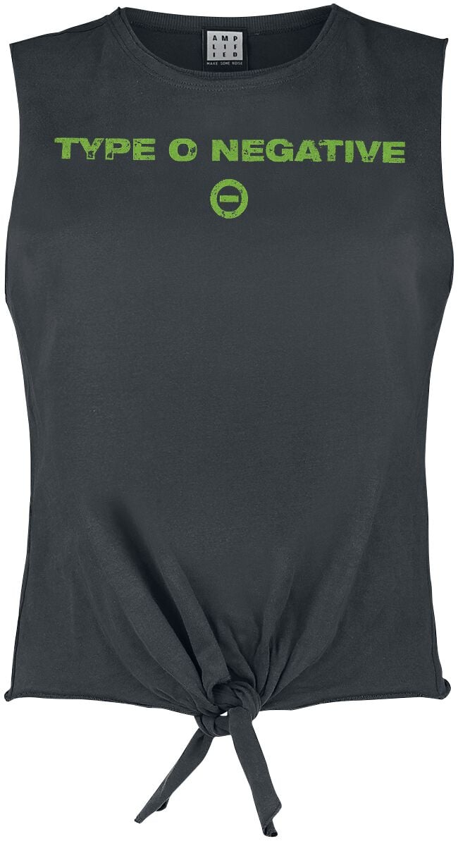 Type O Negative Top - Amplified Collection - Sun - S bis XL - für Damen - Größe XL - charcoal - Lizenziertes Merchandise! Type O Negative Top - Amplified Collection - Sun - S bis XL - für Damen - Größe XL - charcoal - Lizenziertes Merchandise! von Type O Negative