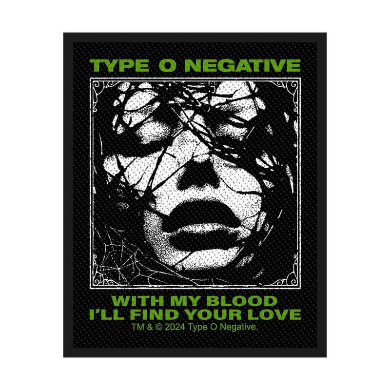 Type O Negative With My Blood Patch multicolor von Type O Negative
