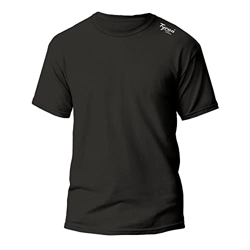 Tyron Funktionsfaser T-Shirt LX-1 (schwarz - XL) | | Damen | Herren | Kinder | Kurz arm | Laufshirt | Sport | Running | Training | Team | Trikot | at von Tyron