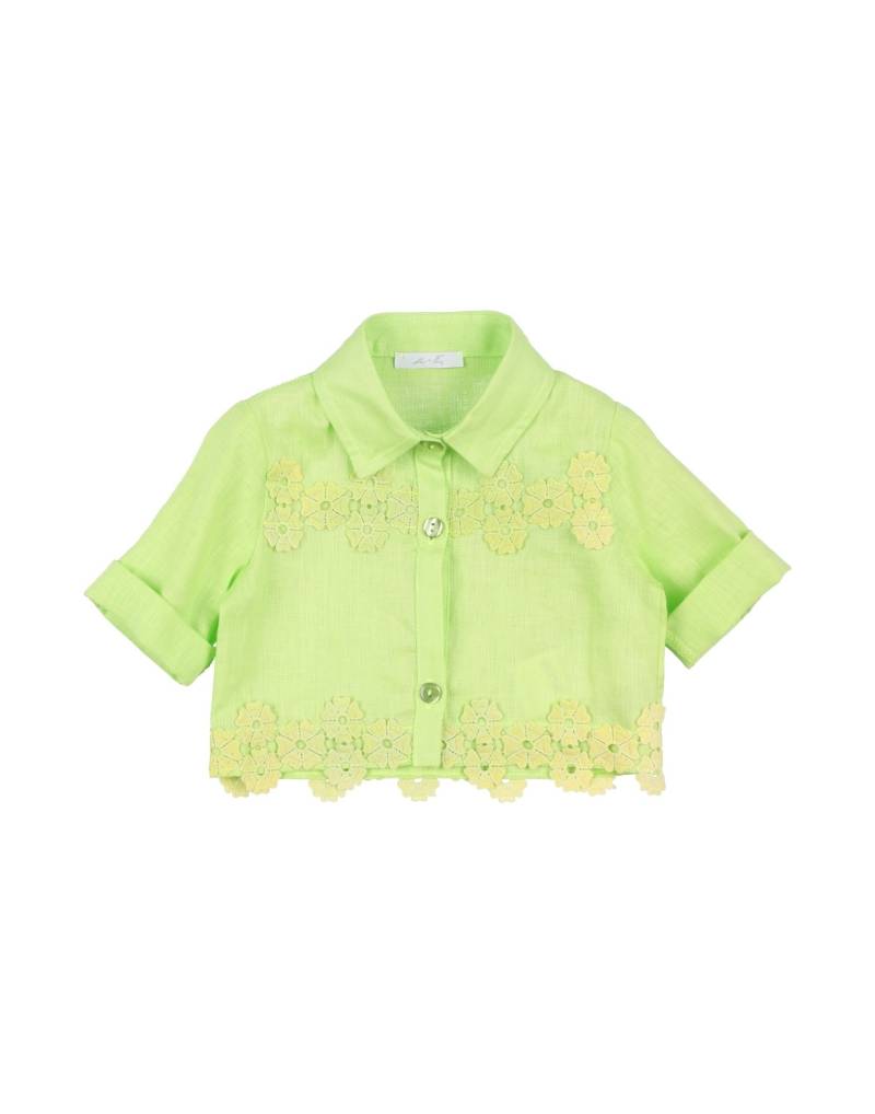 U+É Hemd Kinder Säuregrün von U+É