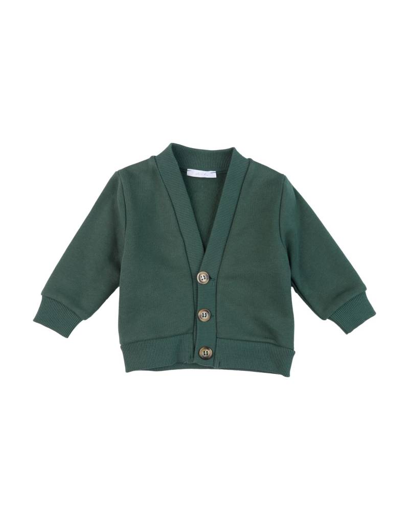 U+É Strickjacke Kinder Dunkelgrün von U+É