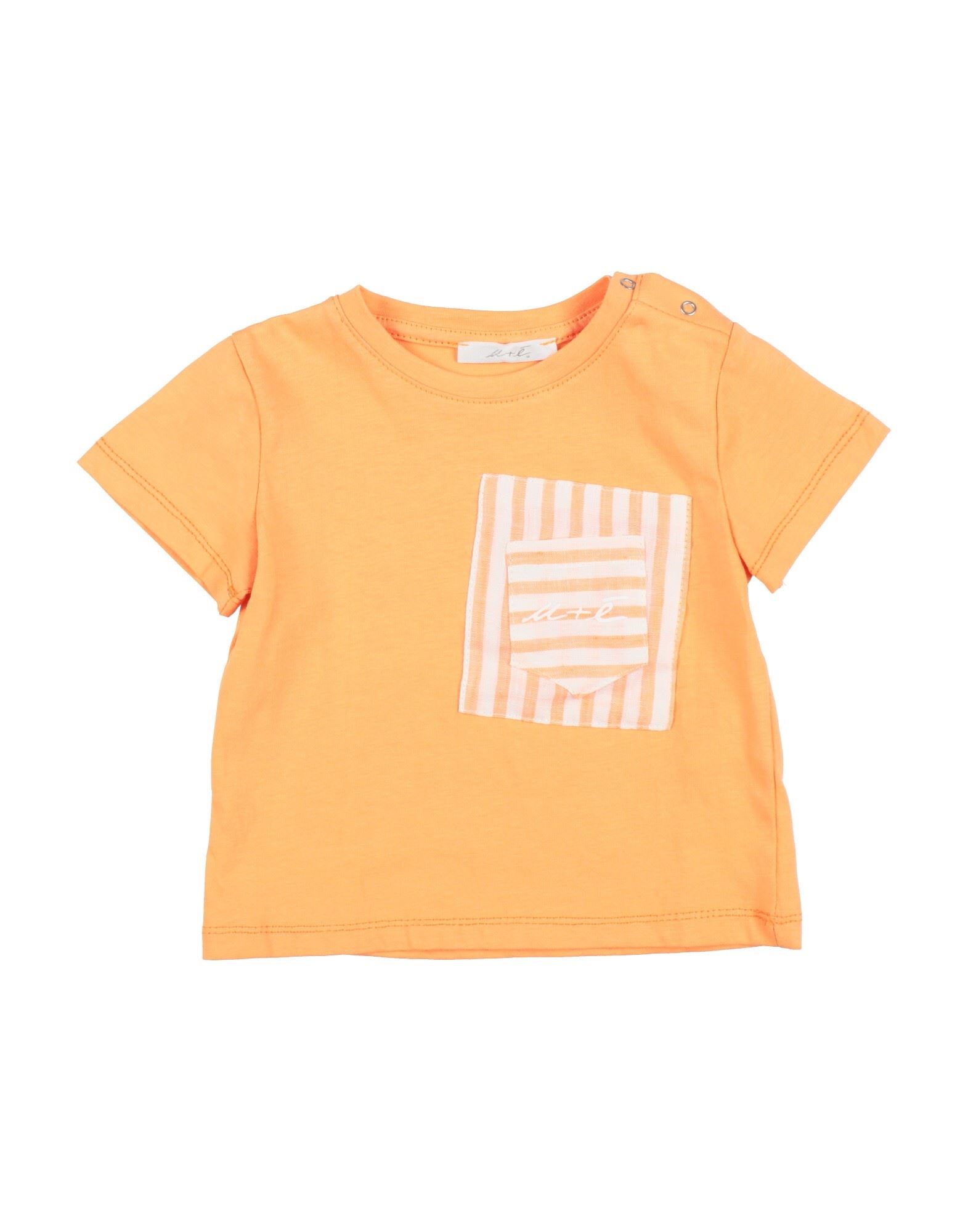 U+É T-shirts Kinder Orange von U+É