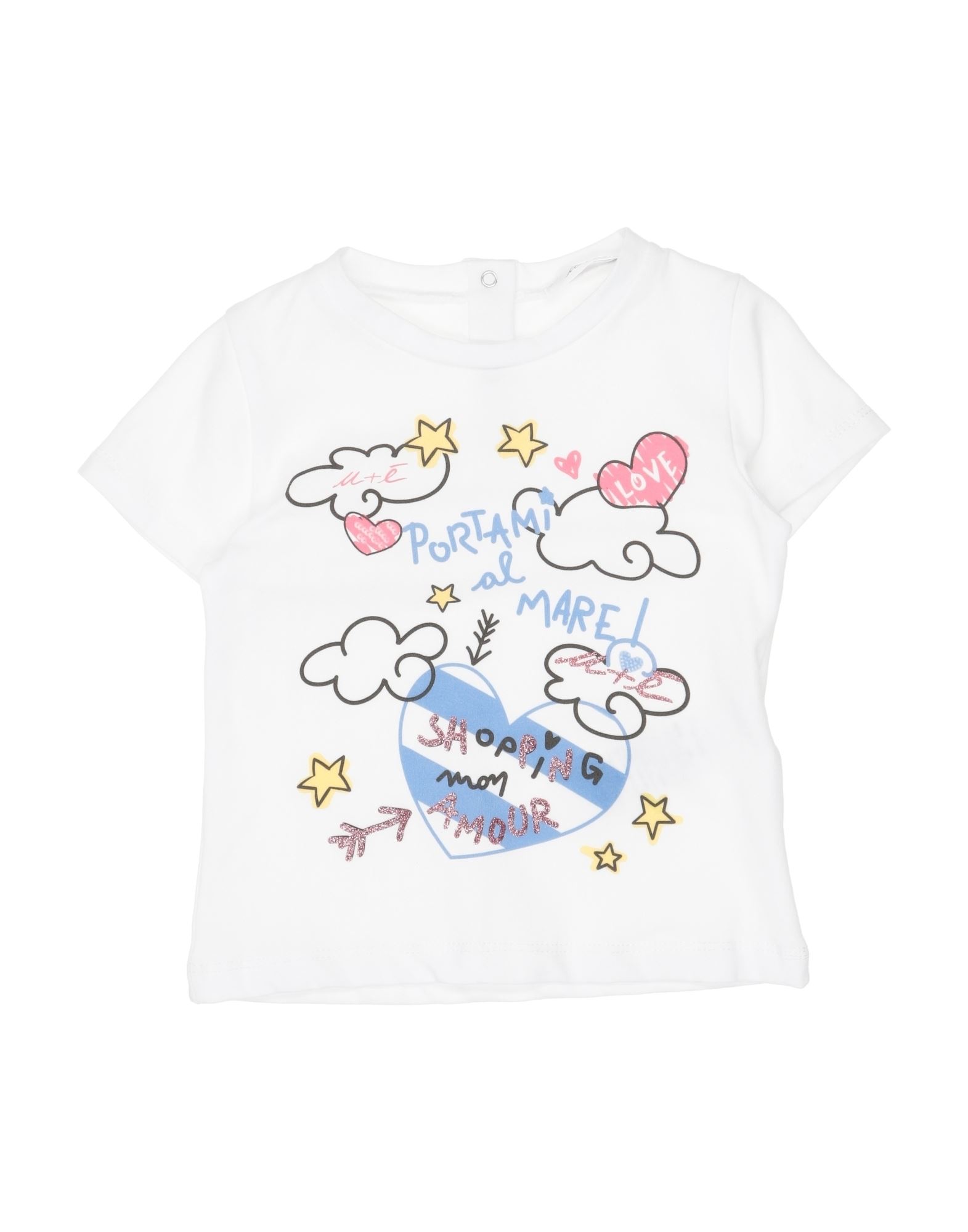 U+É T-shirts Kinder Weiß von U+É