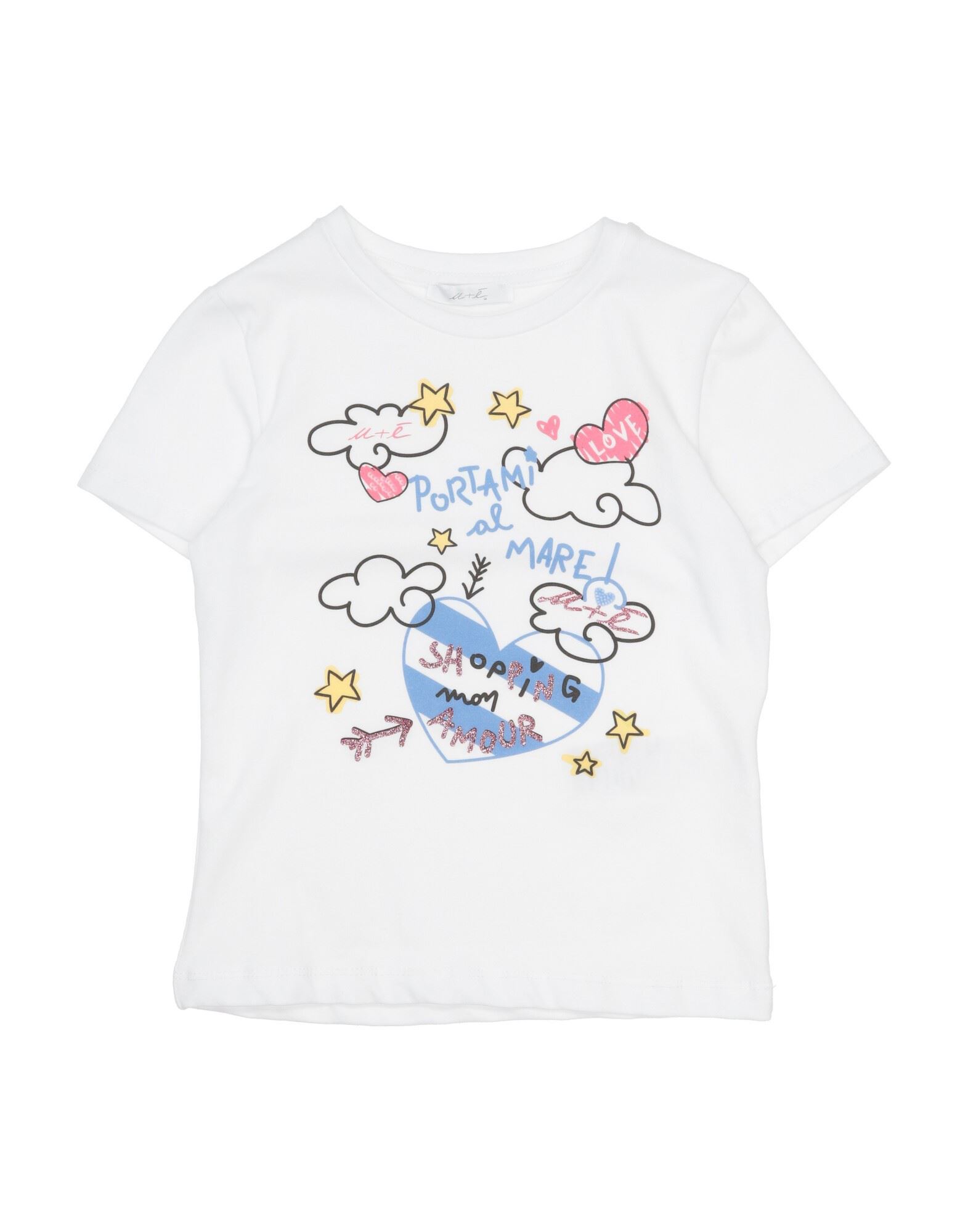 U+É T-shirts Kinder Weiß von U+É