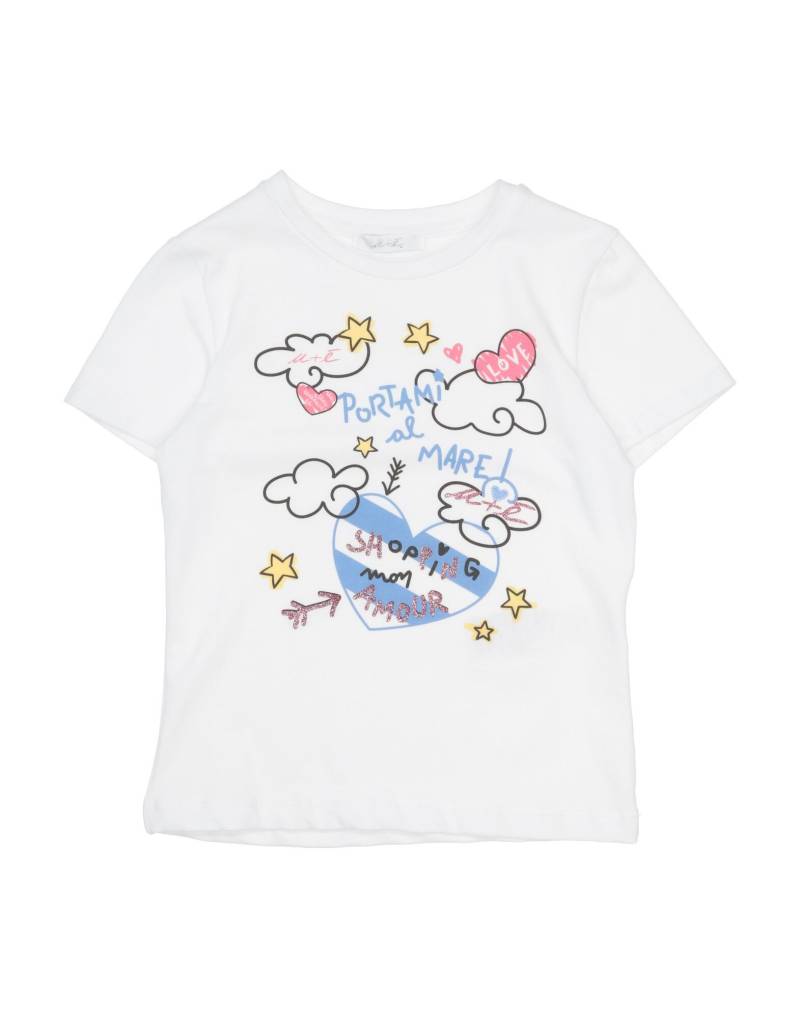 U+É T-shirts Kinder Weiß von U+É