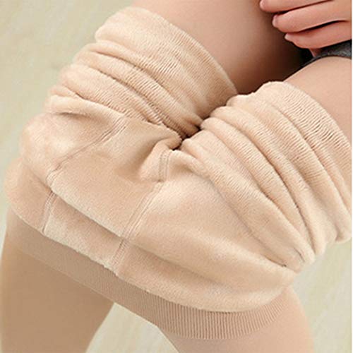 U/A Egurs Winter Warm Leggings 300g Damen Perlensamt Gefüttert Dick Hohe Taille Elastische Winterleggings Skin von U/A