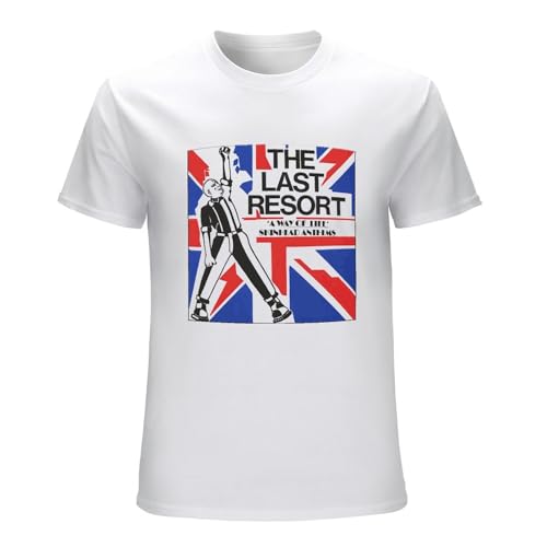 The Last Resort T Shirt - Skinheadoipunk T-Shirt White M von U-BASIC