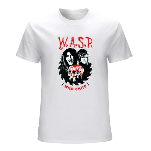 W.A.S.P Wild Child T-Shirt White L von U-BASIC