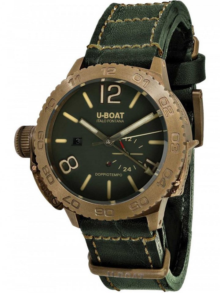 U-Boat Automatikuhr U-Boat 9088 Doppiotempo Bronze Automatik 46mm 10ATM von U-Boat