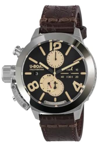 U-Boat Classico 45 tungsteno Herren Uhr analog Automatik mit Leder Armband 9567 von U-Boat