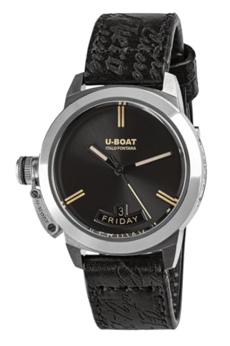 U-Boat Classico Vintage Herren Uhr analog Automatik mit Leder Armband 8891 von U-Boat