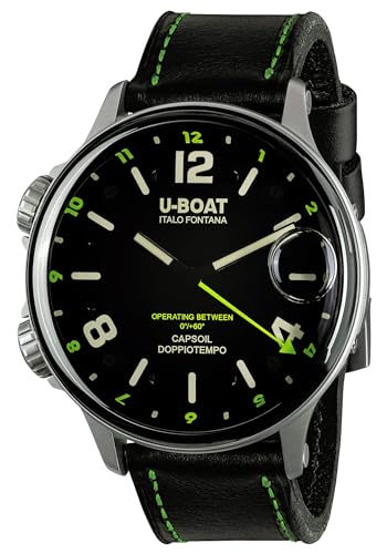 U-Boat Herren Analog Quarz Uhr mit Edelstahl Armband mid-39774 von U-Boat