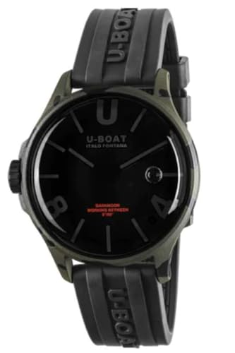 U-Boat Herren Analog Quarz Uhr mit Edelstahl Armband mid-39917 von U-Boat