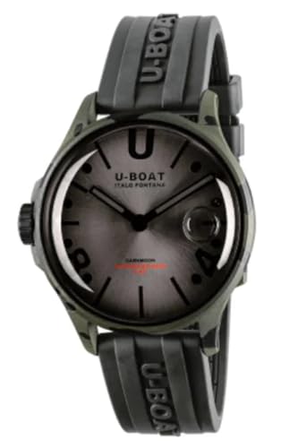 U-Boat Herren Analog Quarz Uhr mit Edelstahl Armband mid-39918 von U-Boat