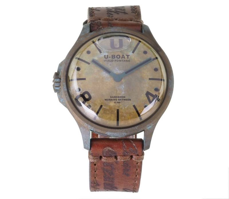 U-Boat Luxusuhr U-9600/A Darkmoon Unico 45mm Capsoil Herren Uhr, Das Uhrengehäuse ist mit einem speziellen Öl gefüllt ist. von U-Boat