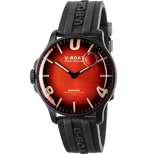 U-Boat 8697 Men's Cardinal Red Darkmoon Watch von U-Boat