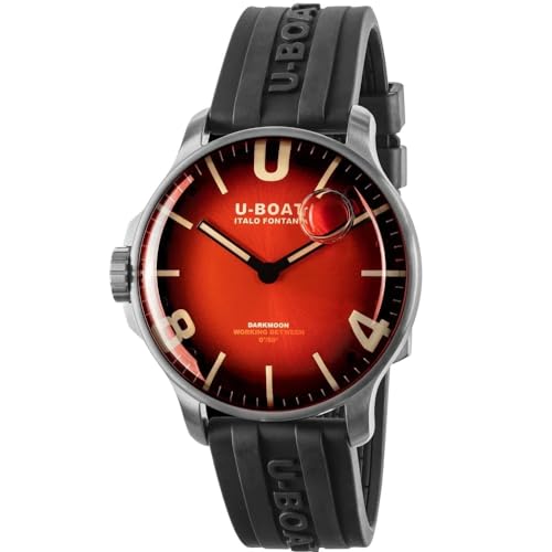 U-Boat 8701/B Men's Cardinal Red Darkmoon Watch von U-Boat